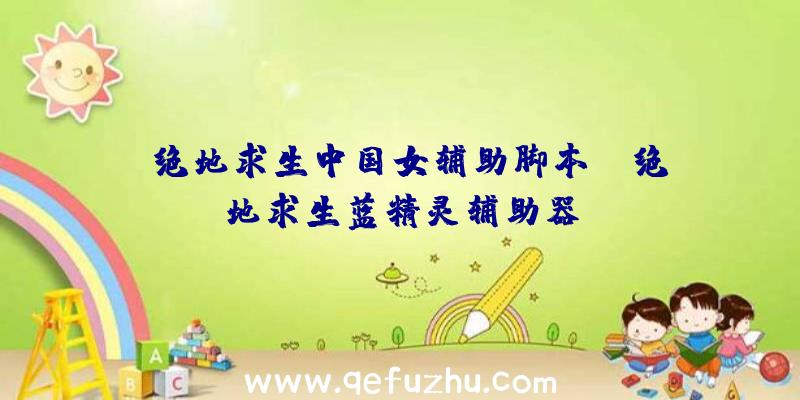 「绝地求生中国女辅助脚本」|绝地求生蓝精灵辅助器
